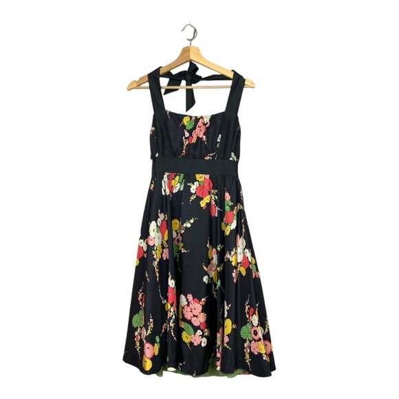 Floral Black Dress - Picture 2 of 7